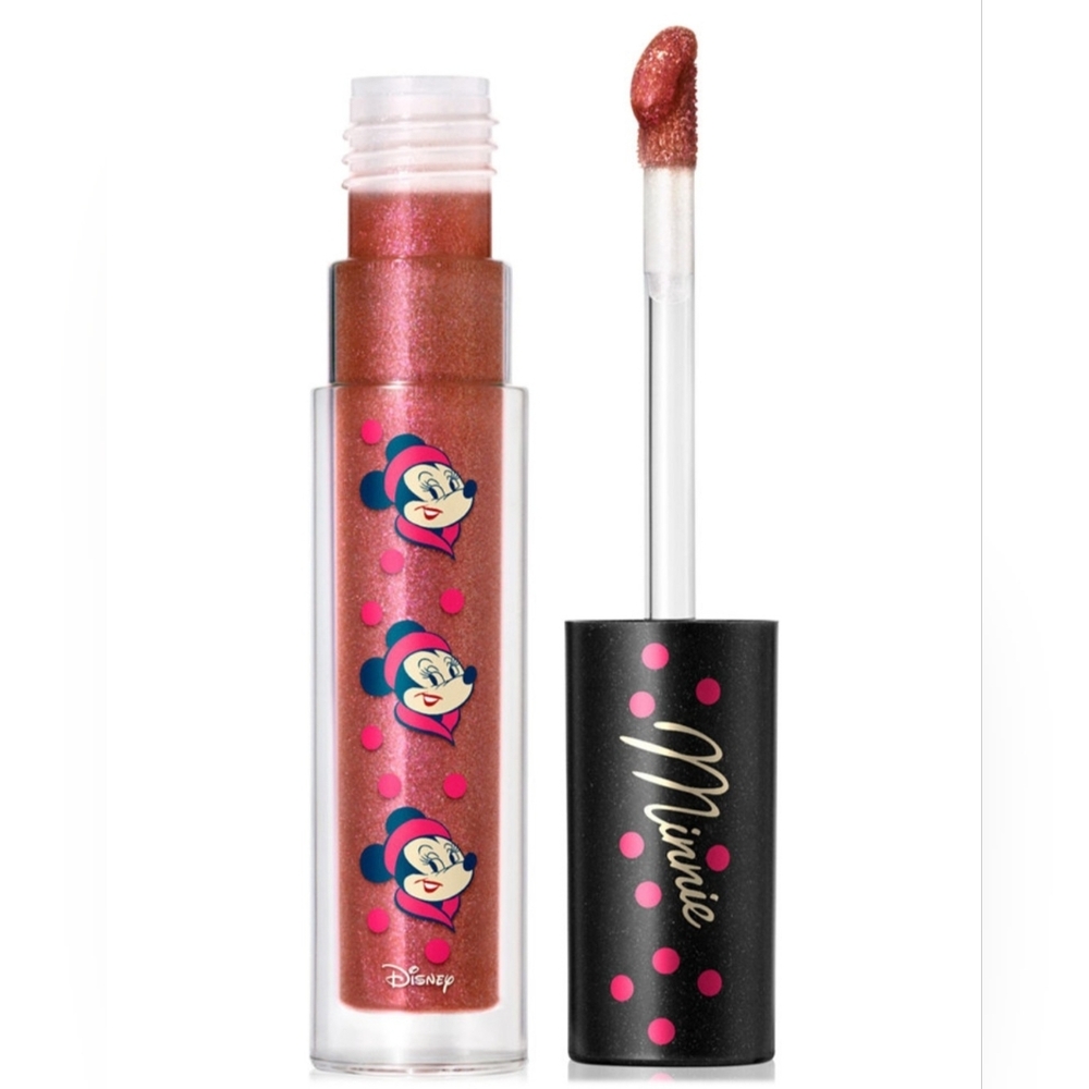 🎀 NIB MAC Limited Edition DISNEY Minnie Lipglass Lip Gloss Color "Dress Up"